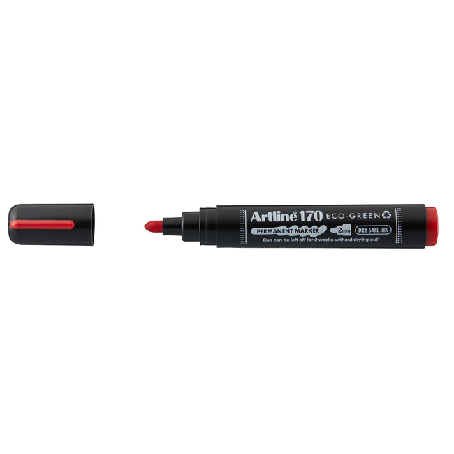 Artline - Permanentmarker 170 eco rund m rot | 12 Stück