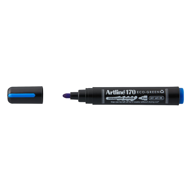 Artline - Permanentmarker 170 eco rund m blau | 12 Stück