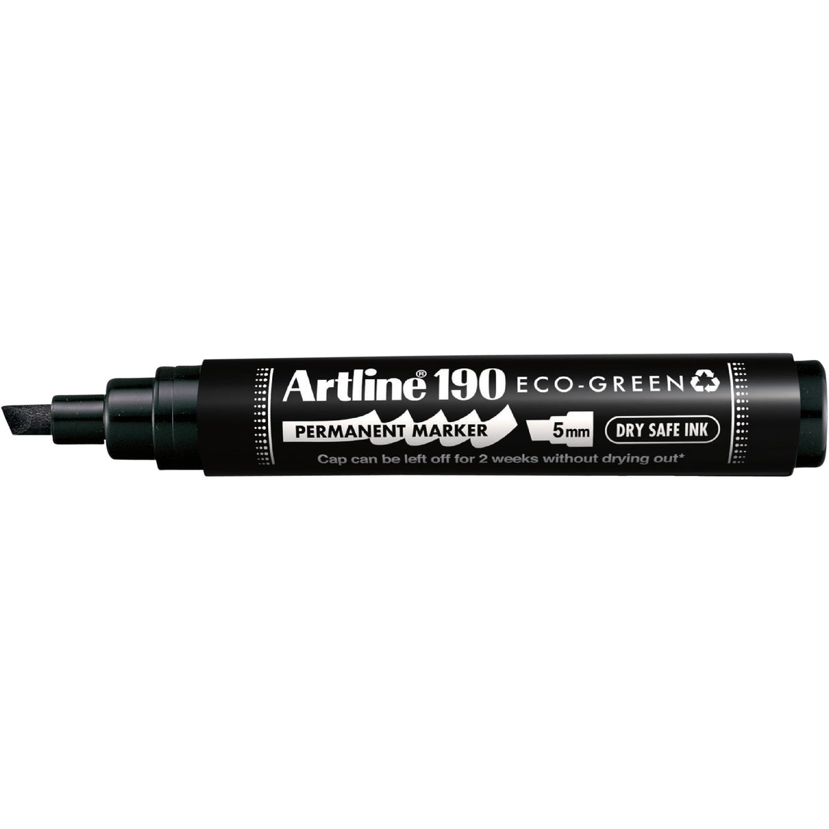 Artline - Permanentmarker 190 eco schräg 2-5mm schwarz