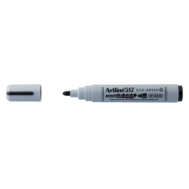 Artline - Whiteboardmarker 517 eco rund m schwarz | 12 Stück