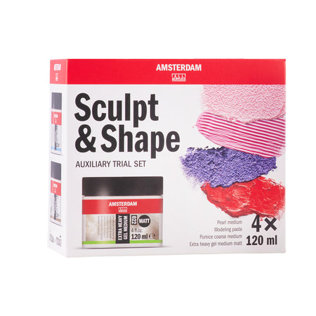 Amsterdam All Acryli -  Mediumset amsterdam mini sculpt and shape 4st