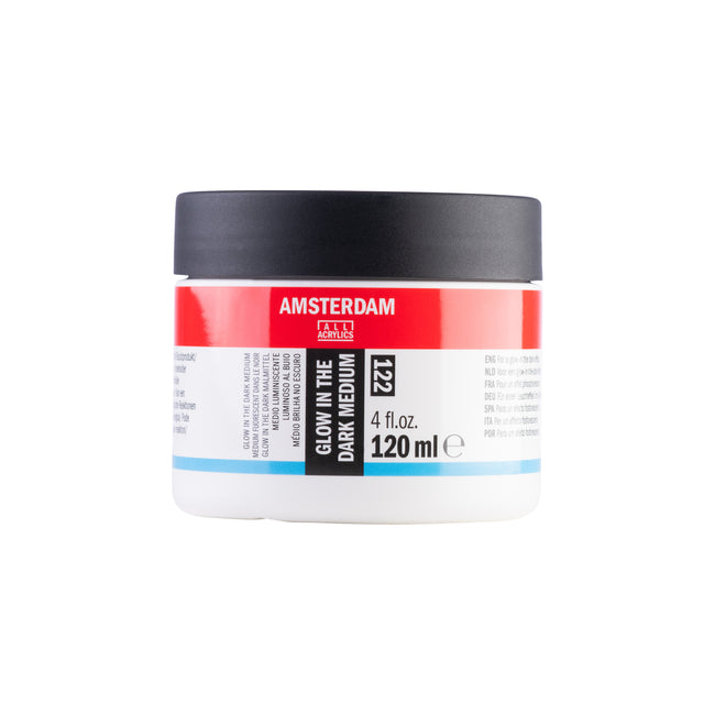 Amsterdam All Acryli -  Medium amsterdam mini 122 glow in the dark 120ml | 4 stuks