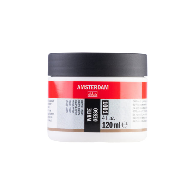 Amsterdam All Acryli -  Gesso amsterdam mini 1001 120ml wit