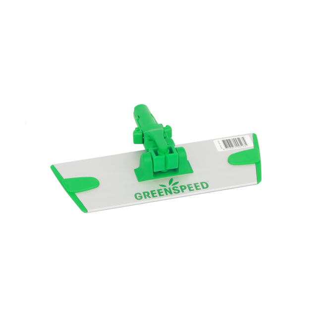 Greenspeed -  Vlakmopplaat  qline velcro 23cm groen