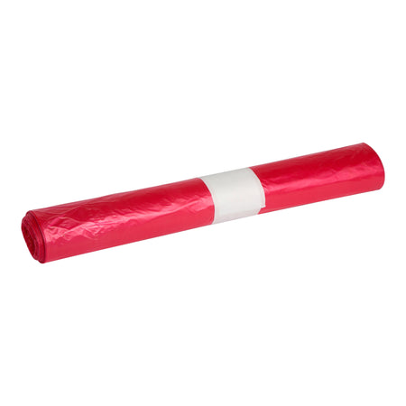Propsac -  Afvalzak  hdpe t25 70x110cm 120l rood | 25 stuks