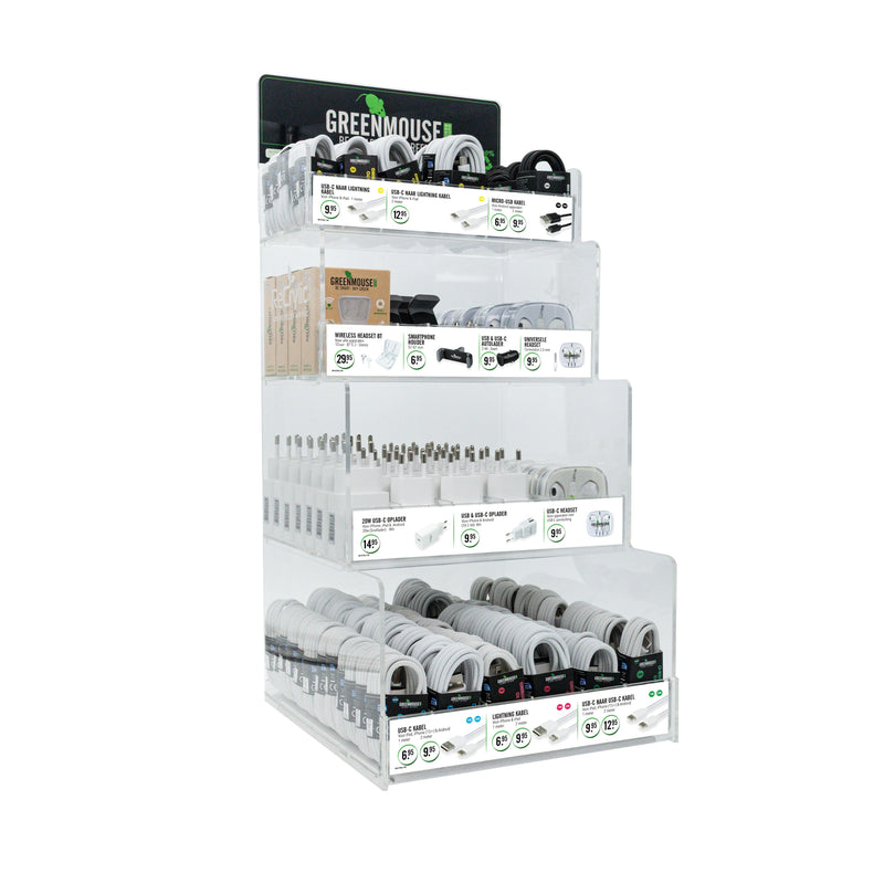 Green Mouse -  Kassadisplay  telefoonaccessoires
