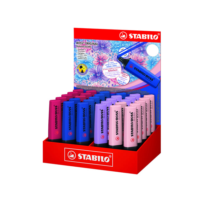 Stabilo -  Markeerstift boss wildfl display groot ass