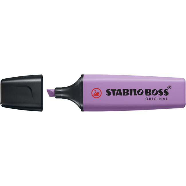 Stabilo -  Markeerstift boss 70/ 162 wildfl grijsvi | 10 stuks