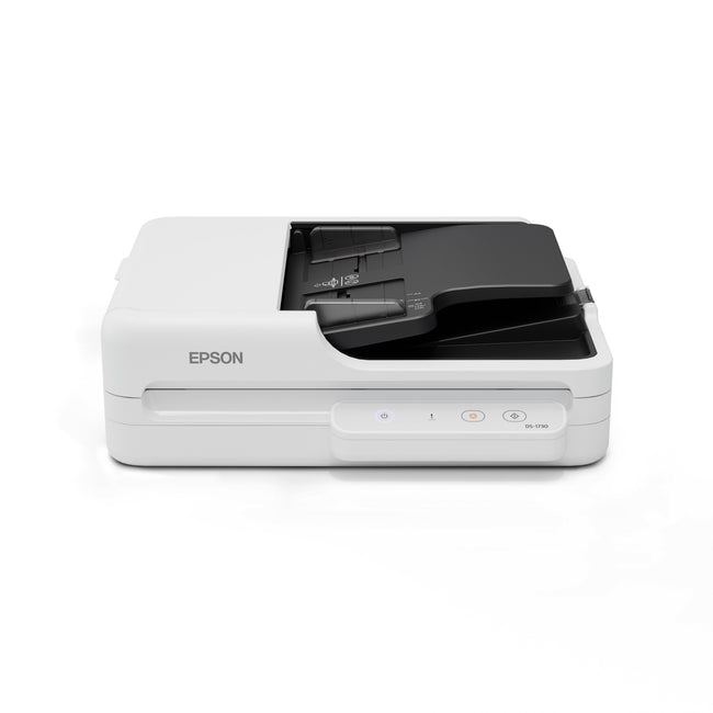 Epson -  WorkForce DS-1730 Flatbed-/ADF-scanner 1200 x 1200 DPI A4 Zwart, Wit