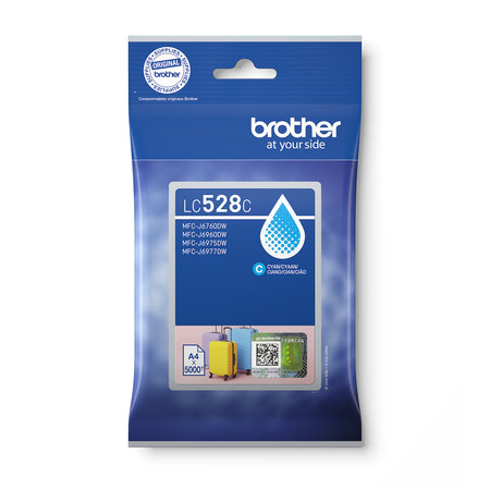 Brother -  Inktcartridge  lc-528c blauw | 5 stuks