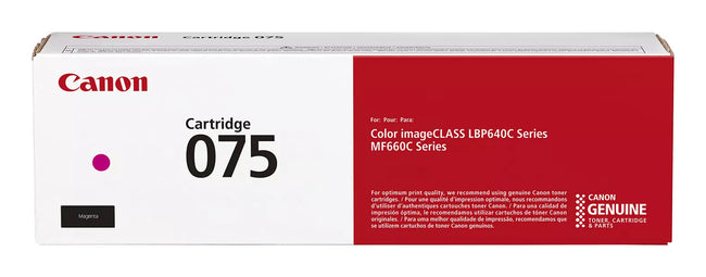 Canon -  075 tonercartridge 1 stuk(s) Origineel Magenta