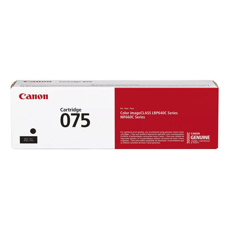 Canon -  075 tonercartridge 1 stuk(s) Origineel Zwart
