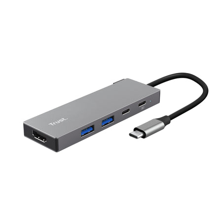 Trust -  26062 interface hub USB Type-C Grijs