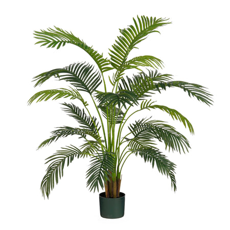 Mica Decorations -  Kunstplant mica areca palm in pot groen