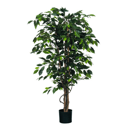 Mica Decorations -  Kunstplant mica ficus groen in pot