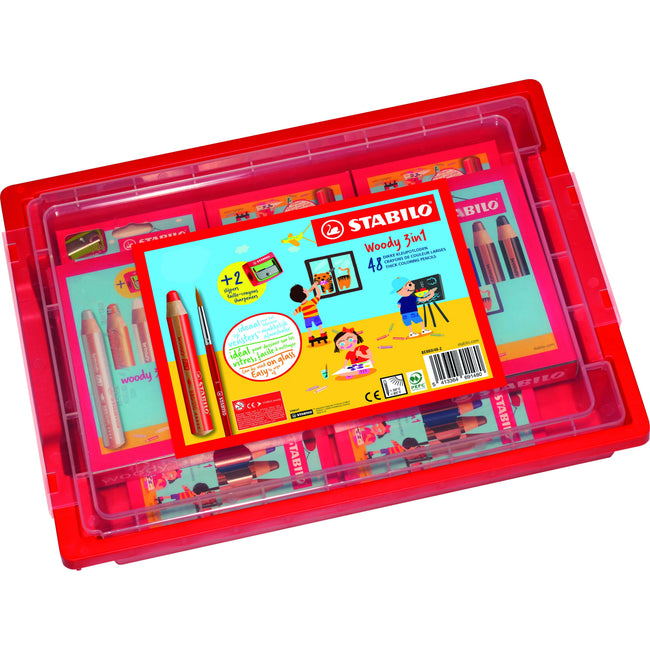 Stabilo -  Kleurpotlood 882 woody 3 in 1 48st ass