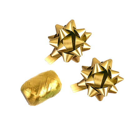 Haza -  Polyband combi set goud 1 ei 2 rozetten | 25 stuks