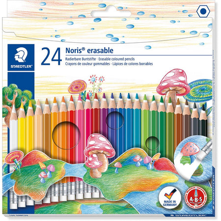 Staedtler - Buntstift Noris Club radierbar 24 Stifte