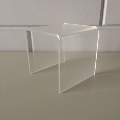 Klika - Acrylbrücke 10x10cm hoch 50mm transparent 50 Stück