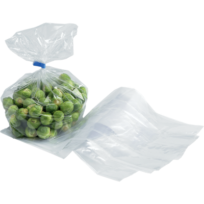 Klika - Tasche | Seitenfaltentasche | LDPE | 20/ 4 |5x56cm | 65my | transparent | 1000 Stück