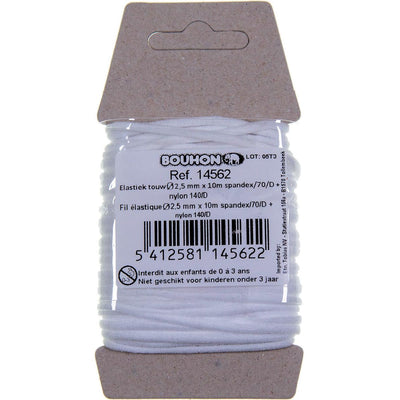 Bouhon – elastisches Seil, Nylon, Fuß 2,5 mm x 10 m, im Blister