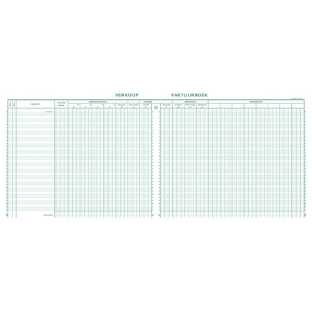 Exacompta – Registerverkäufe, ft 27 x 32 cm, Niederländisch