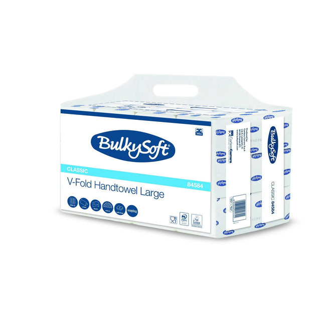 BulkySoft -  Handdoek  classic 12x250 vel 84584