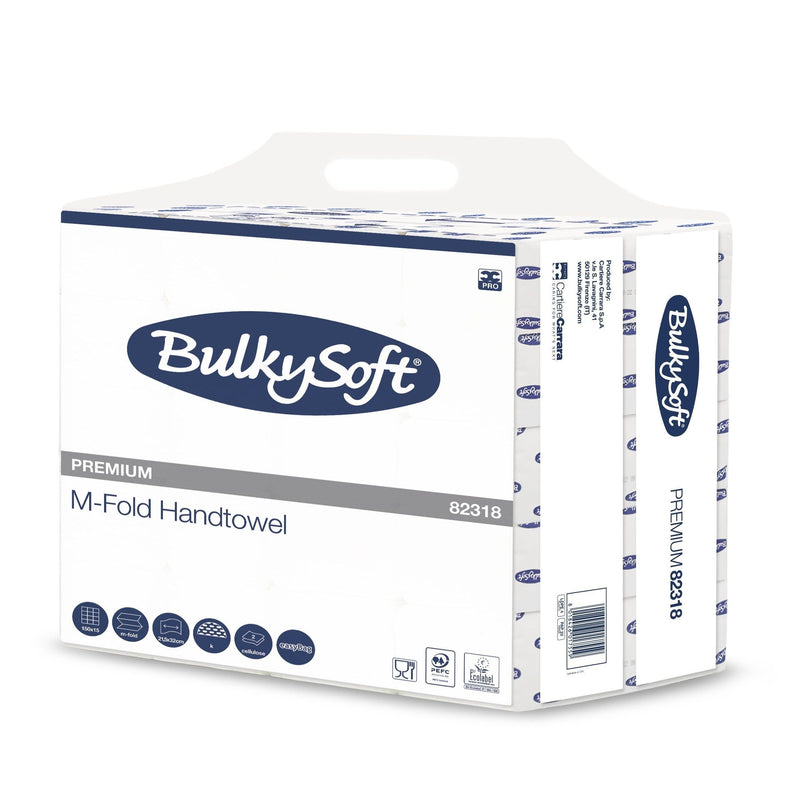 BulkySoft -  Handdoek  premium 15x150 vel 82318