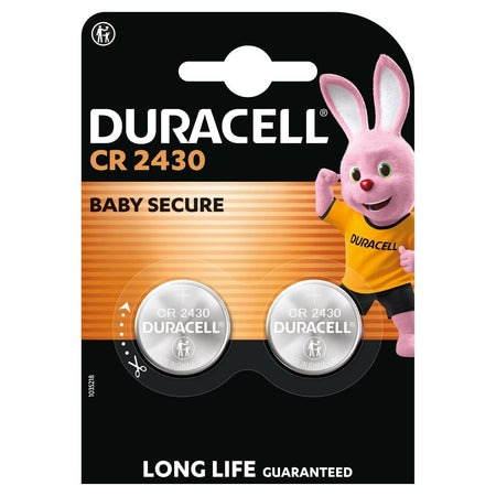 Duracell -  Batterij  knoopcel 2x cr2430 lithium | 10 stuks