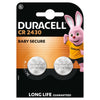 Duracell -  Batterij  knoopcel 2x cr2430 lithium | 10 stuks