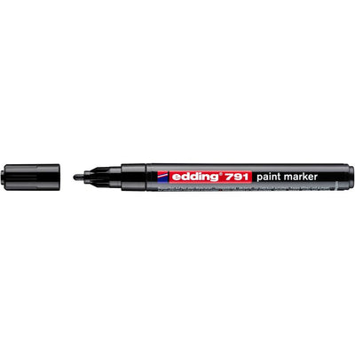 Edding -  Paintmarker  791 alcoholbasis 1-2mm zwart