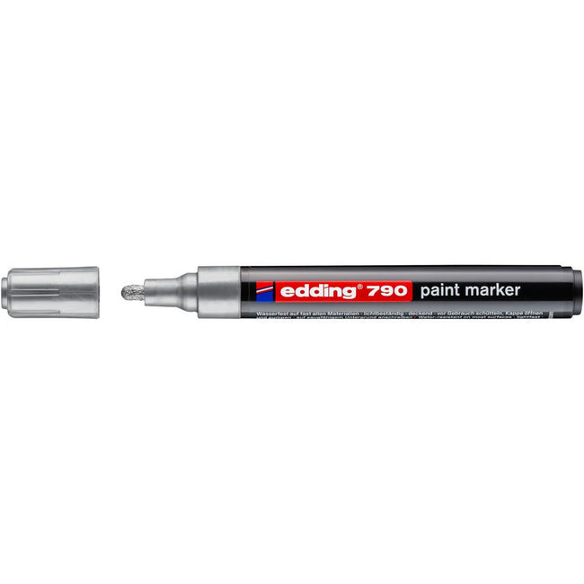 Edding -  Paintmarker  790 alcoholbasis 2-3mm zilver | 10 stuks