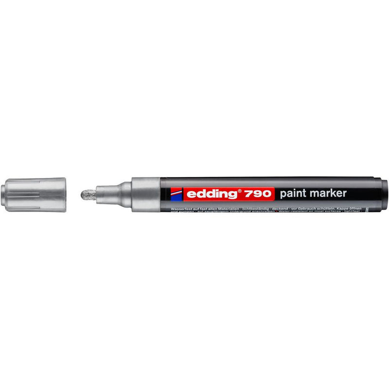Edding -  Paintmarker  790 alcoholbasis 2-3mm zilver | 10 stuks