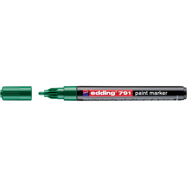 Edding -  Paintmarker  791 alcoholbasis 1-2mm groen | 10 stuks