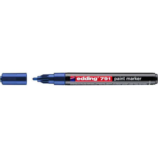Edding -  Paintmarker  791 alcoholbasis 1-2mm blauw | 10 stuks