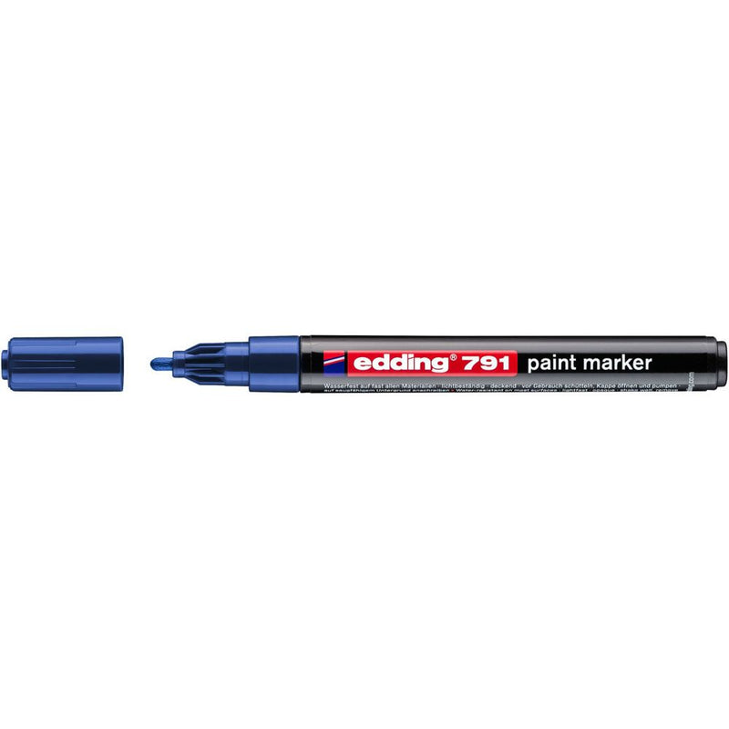 Edding -  Paintmarker  791 alcoholbasis 1-2mm blauw | 10 stuks