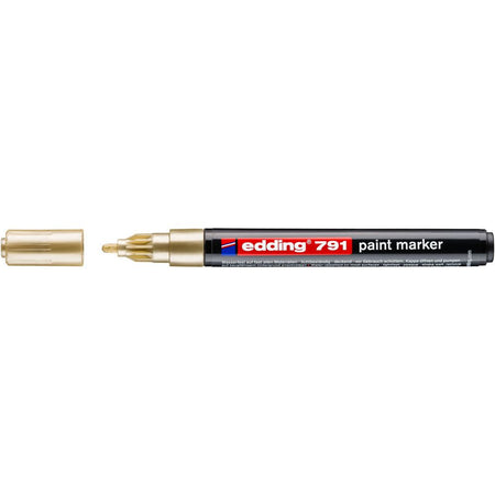 Edding -  Paintmarker  791 alcoholbasis 1-2mm goud | 10 stuks