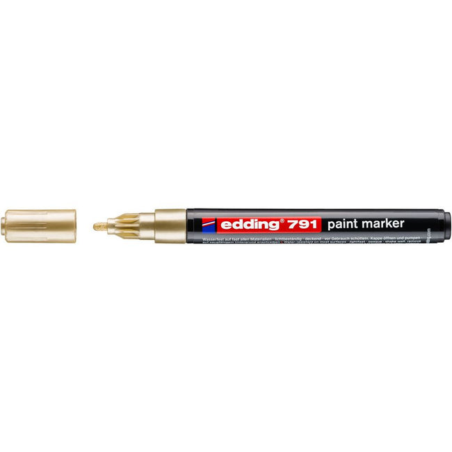 Edding -  Paintmarker  791 alcoholbasis 1-2mm goud | 10 stuks