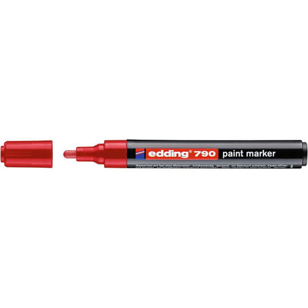 Edding -  Paintmarker  790 alcoholbasis 2-3mm rood | 10 stuks