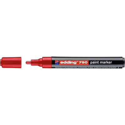 Edding -  Paintmarker  790 alcoholbasis 2-3mm rood