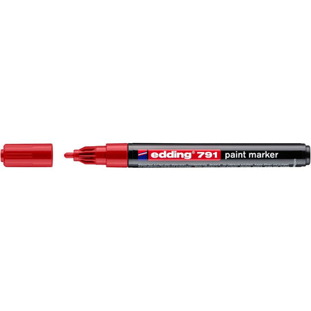 Edding -  Paintmarker  791 alcoholbasis 1-2mm rood