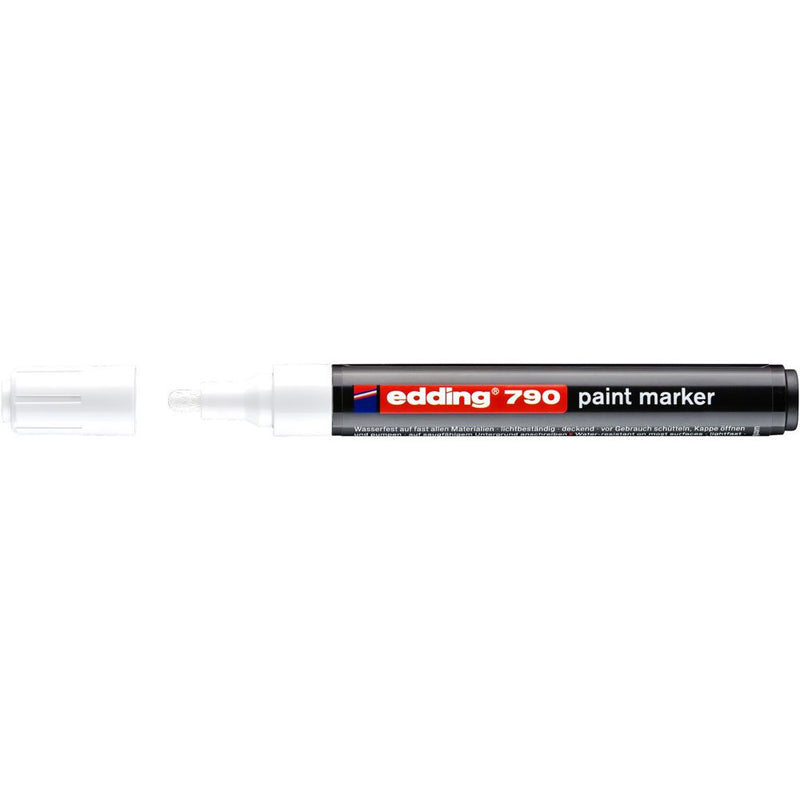 Edding -  Paintmarker  790 alcoholbasis 2-3mm wit | 10 stuks