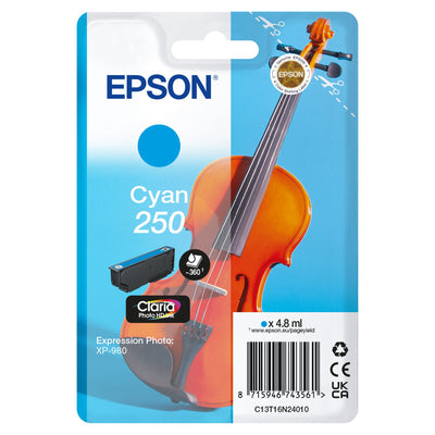 Epson -  Inktcartridge  250 t16n24 blauw | 10 stuks