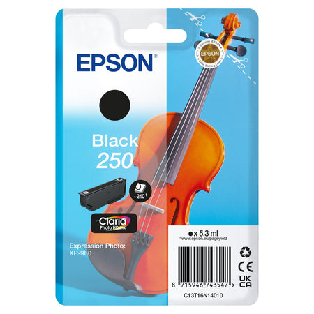 Epson -  Inktcartridge  250 t16n14 zwart