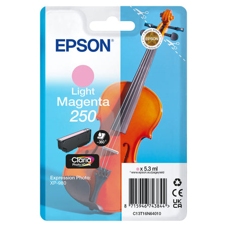 Epson -  Inktcartridge  250 t16n64 licht rood