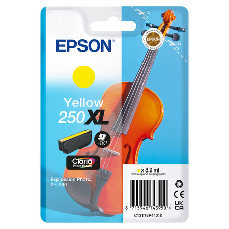 Epson -  Inktcartridge  250xl t16p44 geel