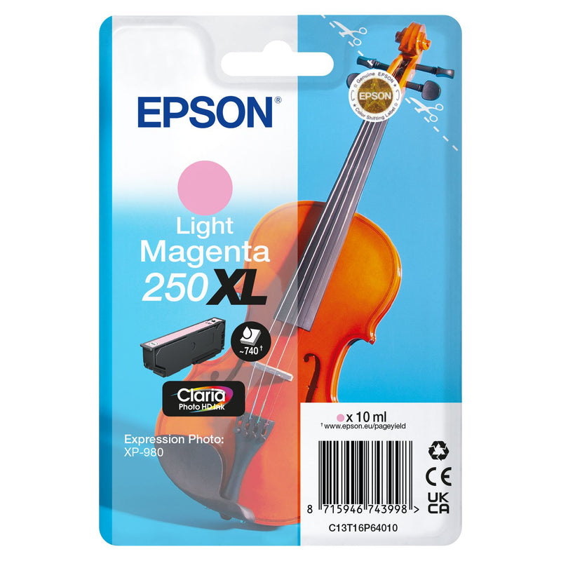 Epson -  Inktcartridge  250xl t16p64 licht rood