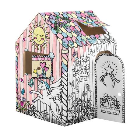 Bankers Box -  Kartonnen speelhuis xl eenhoorn  play