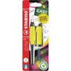 Stabilo -  Vulpen easybuddy m neon geel blister à 1st