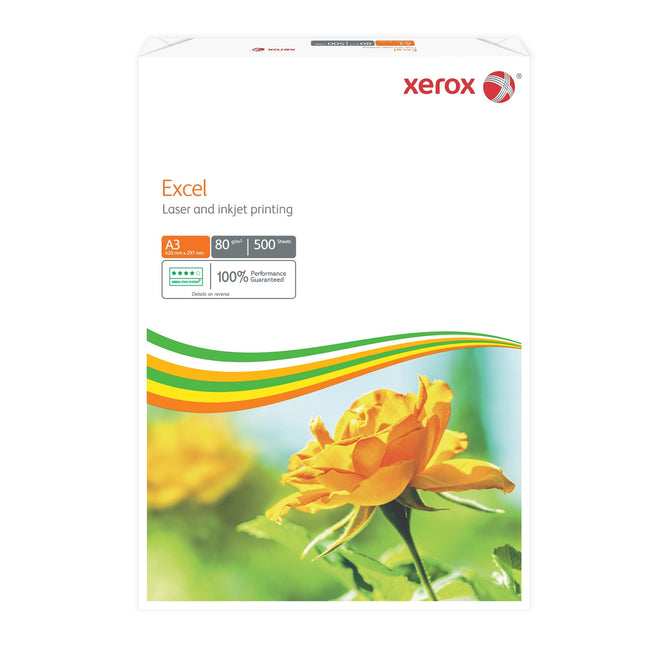 Xerox -  Kopieerpapier excel a3 80gr wit